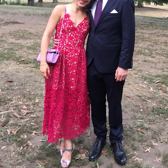 Amazing quality red cocktail dress - Picture 1 of 5